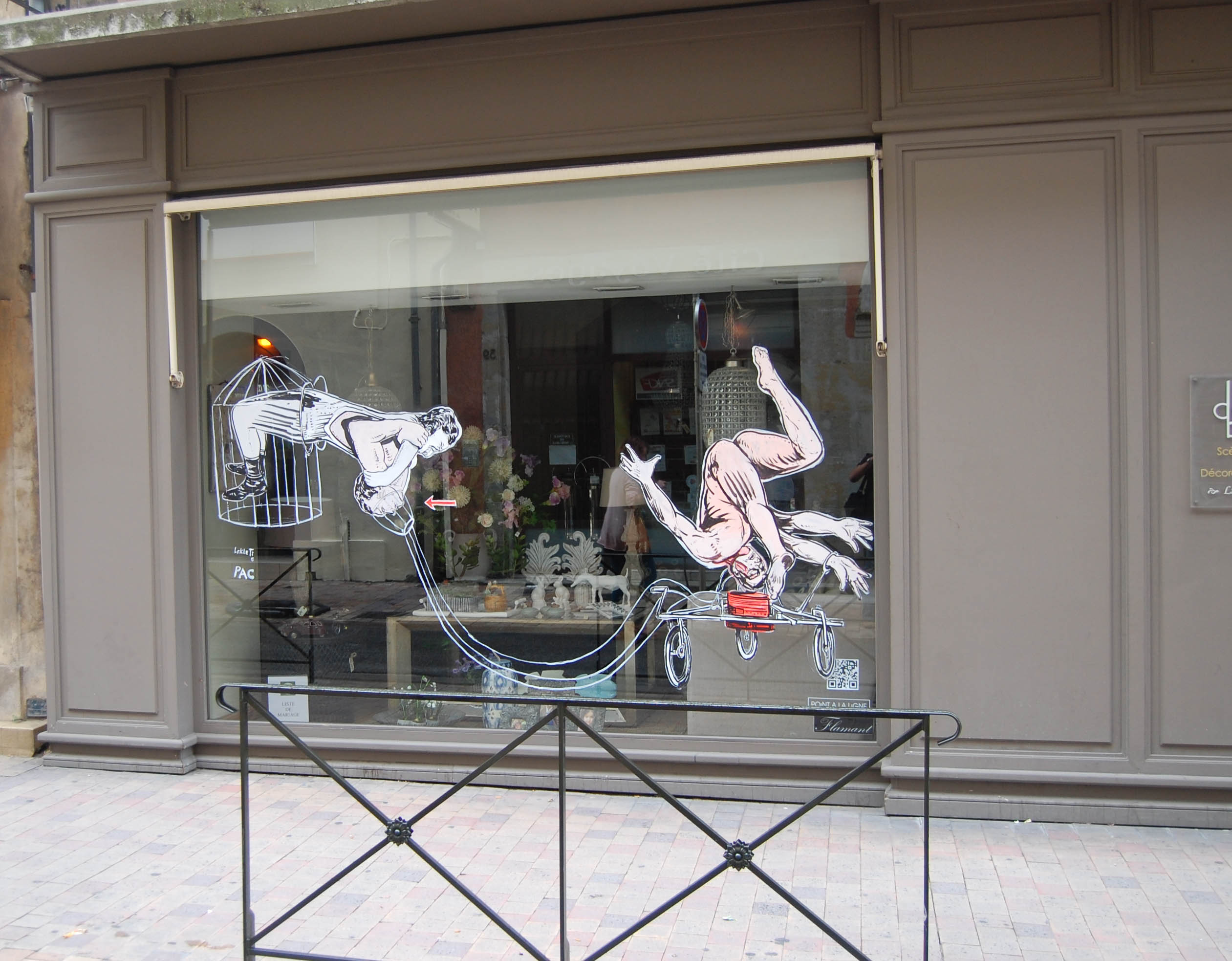 oeuvre éphémère - Parcours d'art contemporain Carcassonne