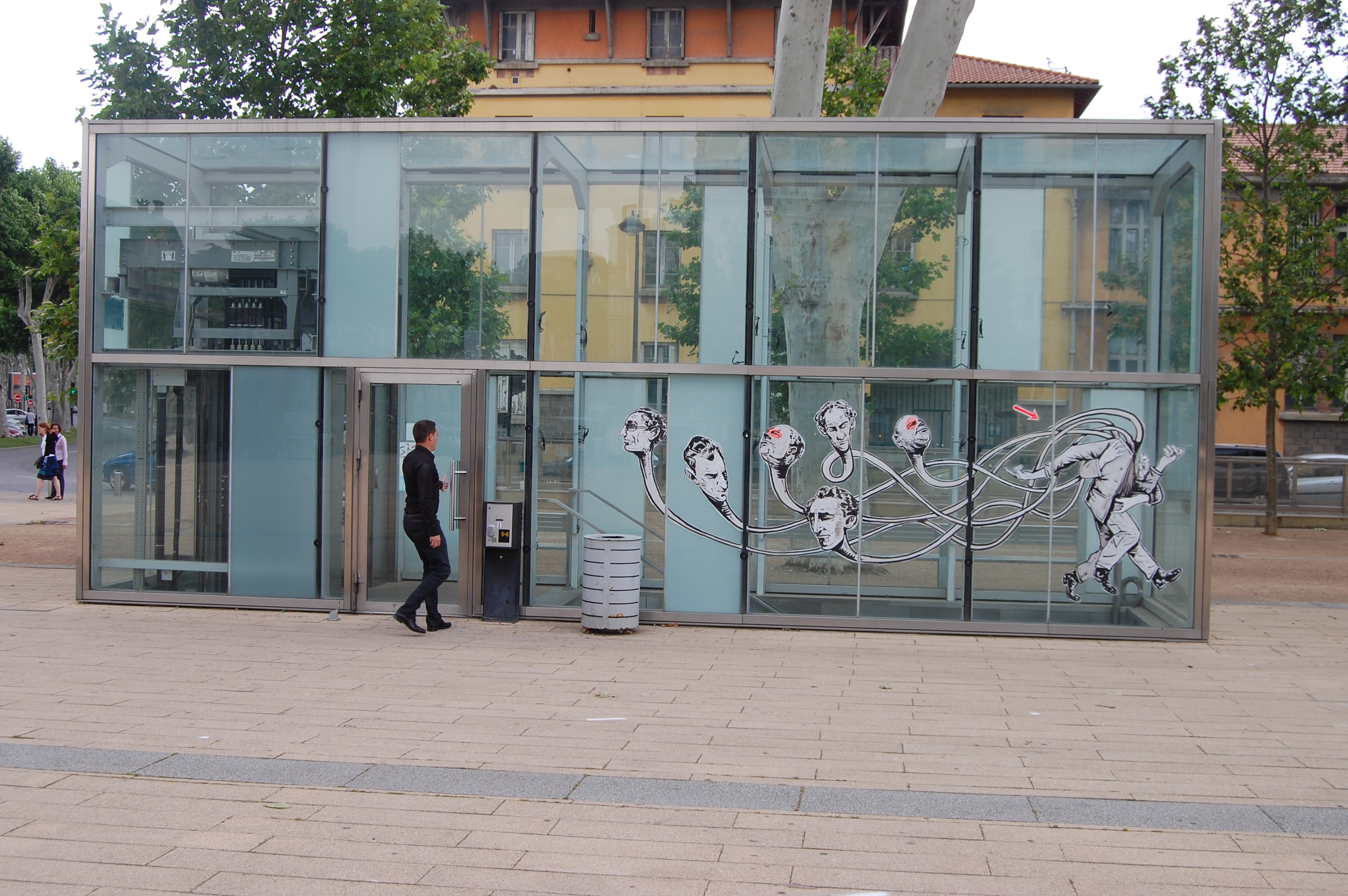 oeuvre éphémère - Parcours d'art contemporain Carcassonne 2013