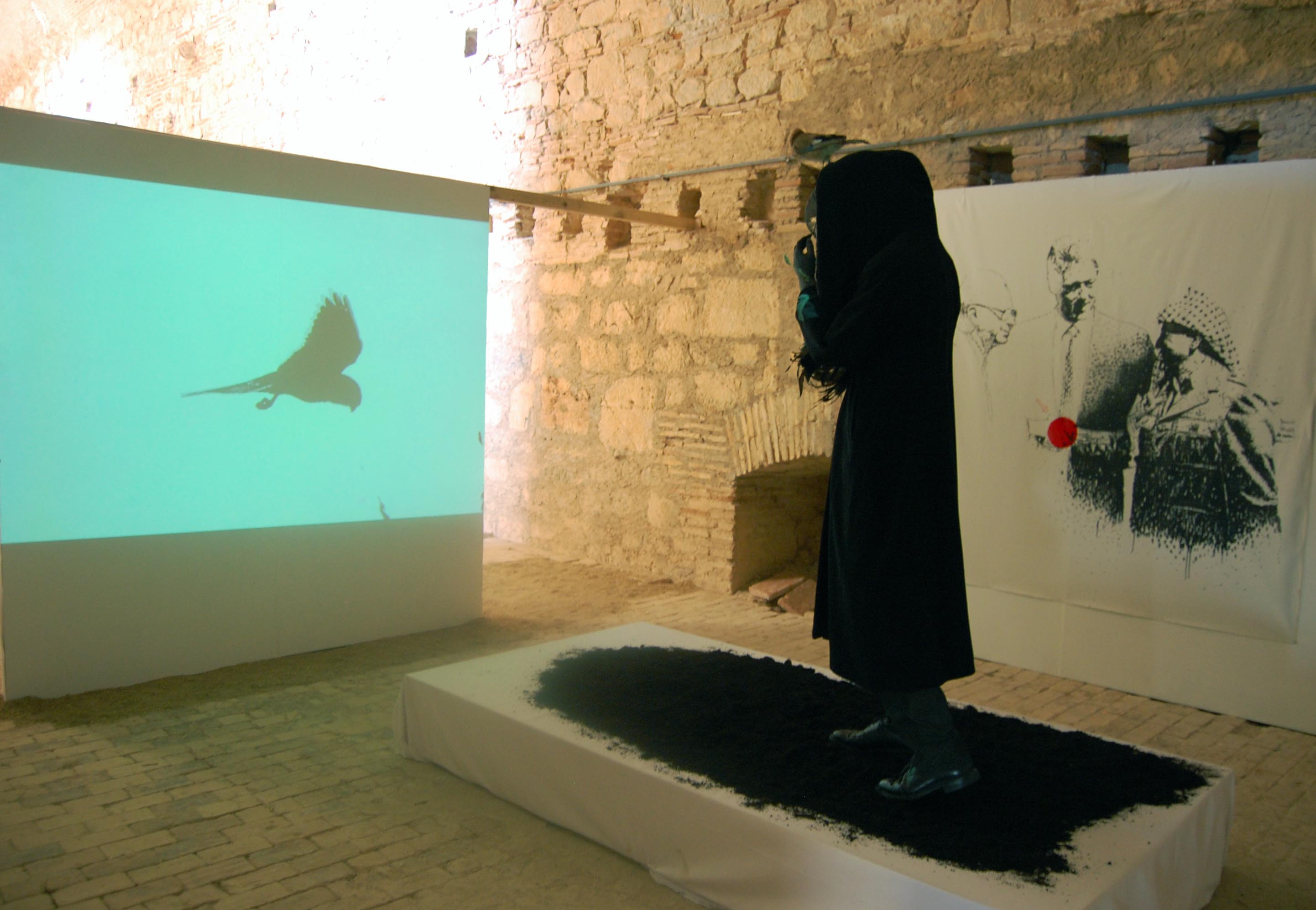 Visa pour un territoire - matériaux divers - forteresse de salses